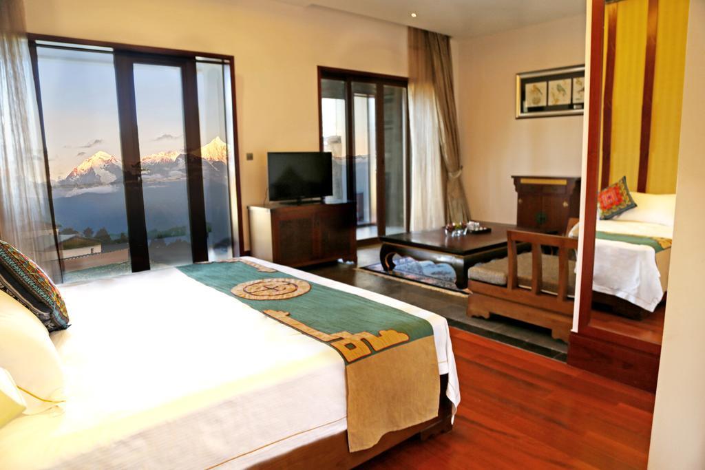 High Mountain Resort-Deqin Deqen Exterior foto