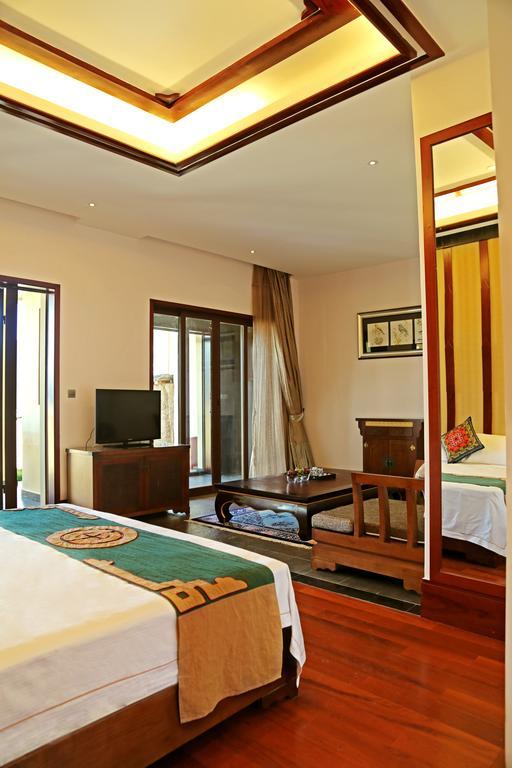 High Mountain Resort-Deqin Deqen Zimmer foto