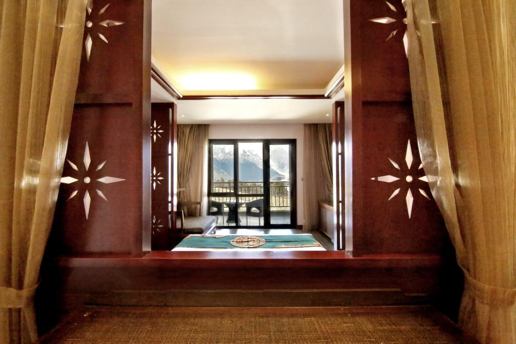 High Mountain Resort-Deqin Deqen Zimmer foto